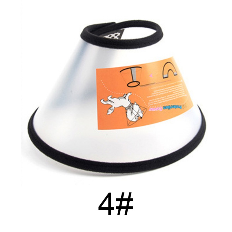 Pet Dog Cat AntiBite Neck Collar Cone Funnel Cover Safety Protector